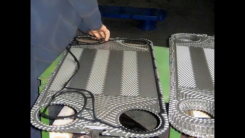 铝材板式换热器板片